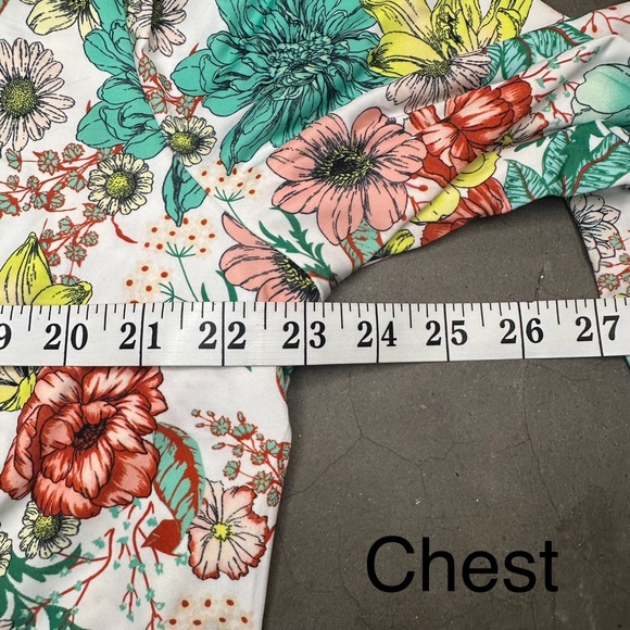 AFRM-Monique Teal Garden Midi Dress Cut-Out Details Sz 3x - Picture 8 of 10